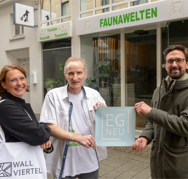 Thomas Ganswind eröffnet am 2.10. im Löhberg mit Faunawelten den 2. Pop up Shop im Rahmen von EG neu
